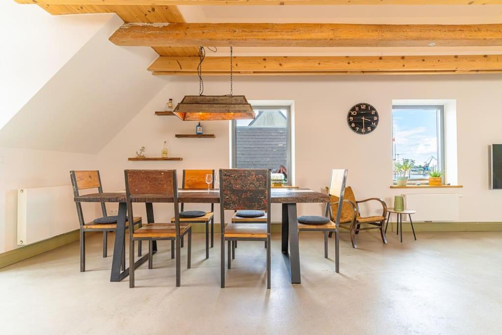 Ferienwohnung Schiffbruecke 40 فلنسبورغ المظهر الخارجي الصورة