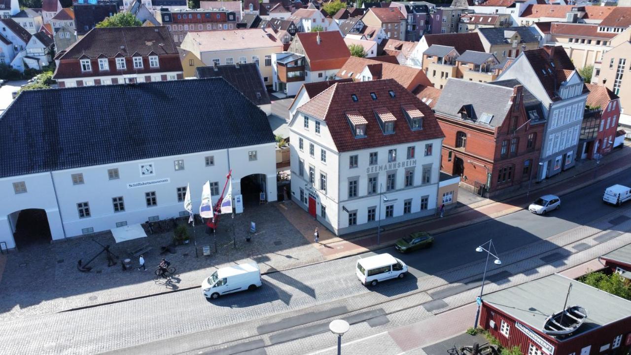 Ferienwohnung Schiffbruecke 40 فلنسبورغ المظهر الخارجي الصورة